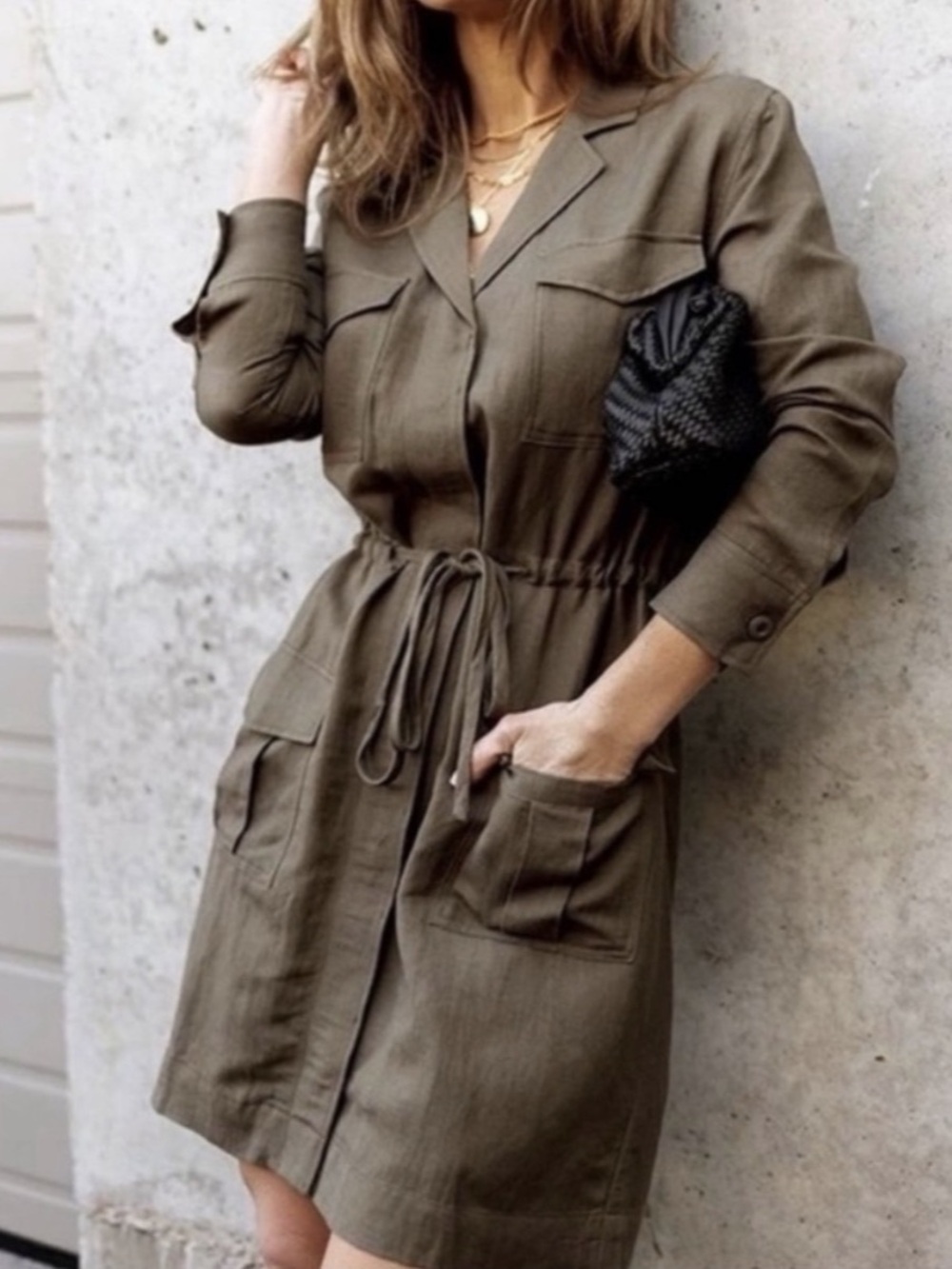 Rails Carmen Utility Linen Dress